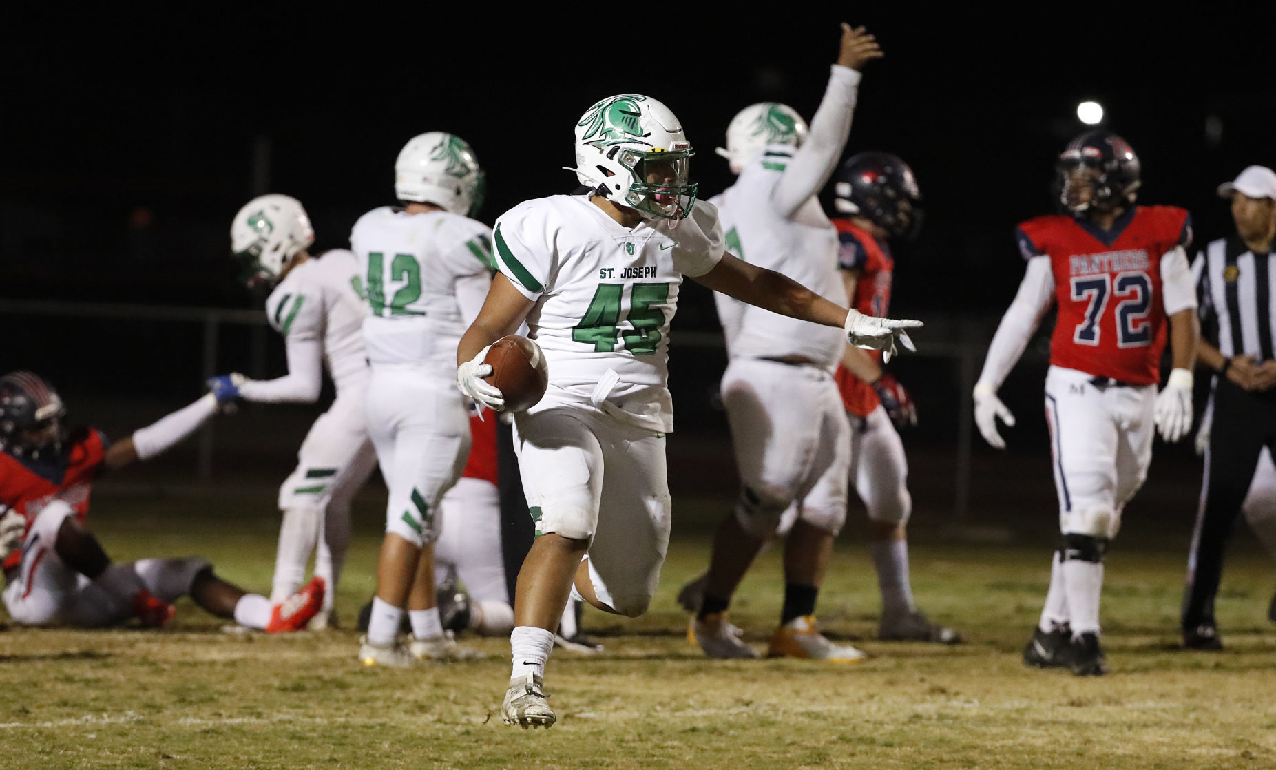 St. Joseph vs San Joaquin Memorial Football